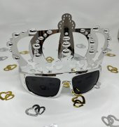 Parti Gözlük Gümüş Taç thumbnail 2