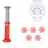 Portakal  Kokulu Tuvalet Jeli Koku Giderici Desenli Klozet Lavabo Jeli thumbnail 1