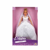 3381 SUN-RST-SIS-Gelinlikli Manken Bebek Alisha 29 cm - Sunman - 1
