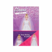 3381 SUN-RST-SIS-Gelinlikli Manken Bebek Alisha 29 cm - Sunman - 4