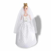 3381 SUN-RST-SIS-Gelinlikli Manken Bebek Alisha 29 cm - Sunman - 2