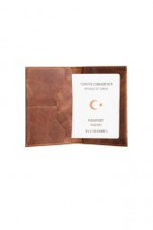 Antik Taba Pasaport Kılıfı - 3