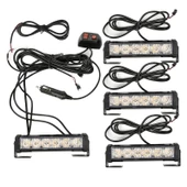 Space Çakar Lamba Powerledli 4lü sarı sarı-beyaz beyaz 12-24V / LAPA196 - 2