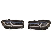 AUTOGP Bmw g30 dönüşüm lci ön far lambası seti facelift 2017 / 2020 - 1