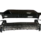 AUTOGP Bmw g20 arka tampon difüzörü ve egzoz ucu seti 3.40 lci - 2