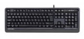 A4 TECH FK10 FN-MULTIMEDYA F KLAVYE USB GRİ - 1