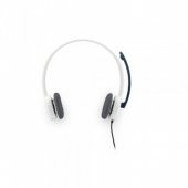 LOGITECH H150 KABLOLU COCONUT BEYAZ KULAKLIK 981-000350 - 2