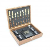 Satrançlı Matara Seti Dekoratif Hediyelik - 1