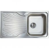 TEKA NERİSSA 50 M.DEKORLU T.ÜSTÜ MUTFAK EVYESİ SOL DAMLALIKLI - 1