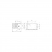 TEKA NERİSSA 50 M.DEKORLU T.ÜSTÜ MUTFAK EVYESİ SOL DAMLALIKLI - 2