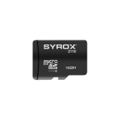 Syrox 16 GB Micro Sd Card Hafıza Kartı & Adaptörü Class 10 MC16 - 1