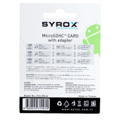 Syrox 64 GB Micro Sd Card Hafıza Kartı & Adaptörü Class 10 MC64 thumbnail 2