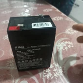 UMUT BİLİŞİM TEKNOLOJİLERİ _ TTEC 6 VOLT 4 AMPER BAKIMSIZ KURU AKÜ- 6V 4 AH 2024 ÜRETİMİ AKÜ - HHM - 3