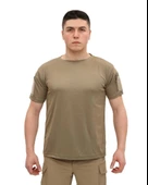 Single Sword Bisiklet Yaka Kısa Kol Taktik T-shirt - 12