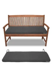 RevuBaby 100x45x8 Cm Sandalye Minderi İç Ve Dış Mekan Güneşe Dayanıklı Bank Minderi Uzun Koltuk Minderi - 3