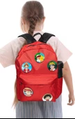 Perlotus Çizgi Film Patch Pokemon Karakter Okul Çocuk Sırt Çantası - 1