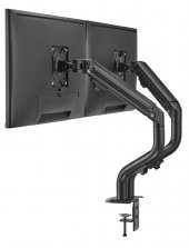 TWISTED MINDS TM-71-C012 MEKANİK AMORTİSÖR DÜZ EKRAN 17- 32 MAX 2X 8KG İKİLİ MONİTÖR KOLU - 1