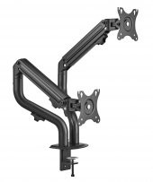 TWISTED MINDS TM-71-C012 MEKANİK AMORTİSÖR DÜZ EKRAN 17- 32 MAX 2X 8KG İKİLİ MONİTÖR KOLU - 3