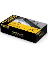TWISTED MINDS TM-71-C012 MEKANİK AMORTİSÖR DÜZ EKRAN 17- 32 MAX 2X 8KG İKİLİ MONİTÖR KOLU - 6