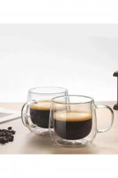 Mien Çift Cidarlı Bardak 250 ml Mien-399 - 2