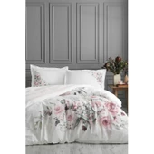 Özdilek Çift Kişilik Beyaz Marco Rosa Nevresim Takımı 7216 - 1