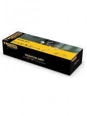 TWISTED MINDS TM-63-C06 MEKANİK AMORTİSÖR DÜZKAVİSLİ  EKRAN 17-32 MAX 9 KG TEK MONİTÖR KOLU - 6
