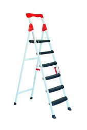 ZE Zigana Ev Gereçleri Elegance 5+1 Geniş Basamaklı Kolay Taşıma Aparatlı Merdiven - 2