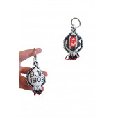 Beşiktaş Anahtarlık El Yapımı Orijinal Beşiktaş Taraftar Anahtarlık Armalı - 1