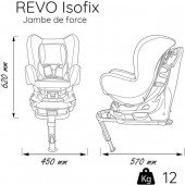 Nania Racer 9-36 Isofix Oto Koltuğu - Grey Tech - 3