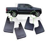 Volkswagen Amarok 2011 - 2020 Model 4'lü Paçalık (Çamurluk - Tozluk) - 5