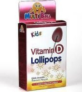 MULTİBALL KİDS VİTAMİN D LOLİPOP - 1