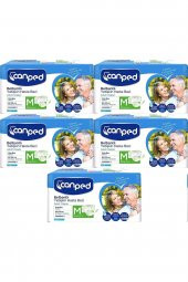 Canped Hasta Bezi Yetişkin Bel Bantlı Polietilenli M-Orta Boy 150 Adet thumbnail 1