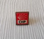 CHP PARTİSİ ROZET KLİPSLİ ROZET BROŞ thumbnail 1