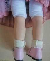 DAMGALI 55 CM AVRUPA PORSELEN OYUNCAK PORSELEN BEBEK N0 729 - 4