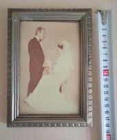 VİNTAGE FOTOĞRAF ÇERÇEVESİ METAL ÇERÇEVE DUVAR SÜSÜ thumbnail 2