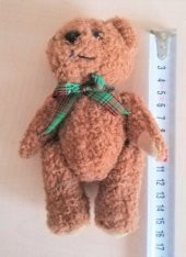 1 Adet Avrupa Peluş Oyuncak Haraketli Ayı El Ve Kolları Haraketli Kahverengi Renk - 3