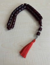 Sıkma Kehribar Püsküllü Tesbih Osmanlı Benzetmesi Sıkma Kehribar Tesbih - 1