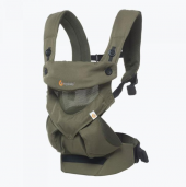 ERGO BABY 360 COOL AİR KANGRU OMNİ MESH ARMY GREEN BEBEK KANGRU STOK SORUNUZ - 2