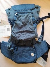 ERGO BABY 360 COOL AİR KANGRU OMNİ MESH BLUE PRİNT BEBEK KANGRUSU STOK SORUNUZ - 3