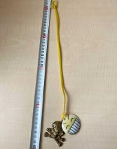 FERMUAR ŞEKLİNDE KOLYE  KURU KAFA KOLYE KONDÜSYONU İYİDİR - 2