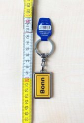 KOLEKSİYONLUK POPPELS DORFER SCHLOSS YAZILI ALMANYA ANAHTARLIK ETİKETLİ thumbnail 2