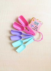 6 Lı Plastik Baharat Kaşığı thumbnail 1