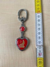 KOLEKSİYONLUK ÇİFT TARAFLI 3 HİLAL BOZKURT MHP ANAHTARLIK NO 84 thumbnail 4