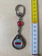 KOLEKSİYONLUK GÜZEL YURDUM TÜRKİYE YAZILI ANAHTARLIK AYYILDIZ NO90 thumbnail 2