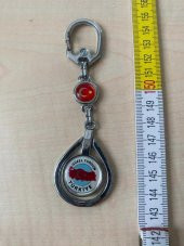 KOLEKSİYONLUK GÜZEL YURDUM TÜRKİYE YAZILI ANAHTARLIK AYYILDIZ NO94 thumbnail 3