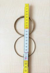 VİNTAGE 2 ADET METAL BİLEKLİK TAKI NO 60 - 3