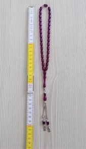 TOZ KEHRİBAR TESBİH PÜSKÜLLÜ TESBİH KARARMA YAPMAZ HEDİYE PAKETİNDE GÖNDERİLECEKTİR N0 587 - 1