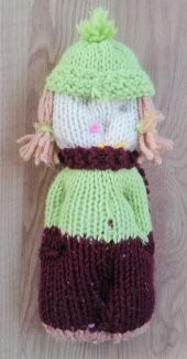 2 ADET EL YAPIMI BEZ BEBEK VE ÖRME BEBEK thumbnail 3