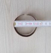 El İşi Otantik Bilezik Gerçek Vintage Bakır Osmalı Takı NO 88 - 3