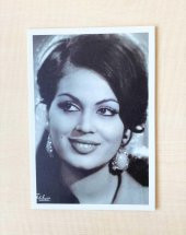 SİYAH BEYAZ TÜRKAN ŞORAY YEŞİLÇAM FİLM KARTPOSTALI thumbnail 1